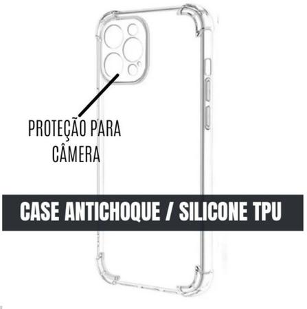 Capa iPhone 13 Antichoque Premium - Transparente