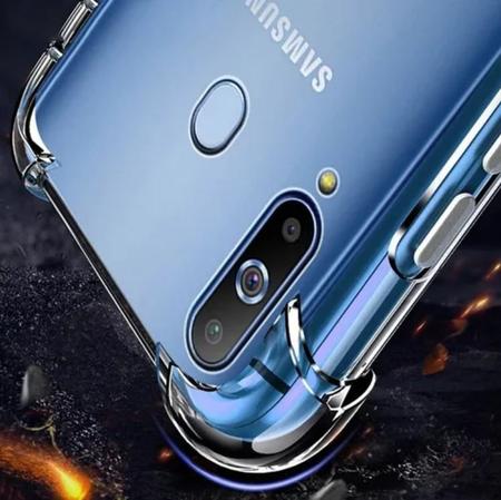 Imagem de Capa Capinha Case Anti Shock Impacto Samsung Galaxy A10S + Película Ceramica Flexível Nano 9D