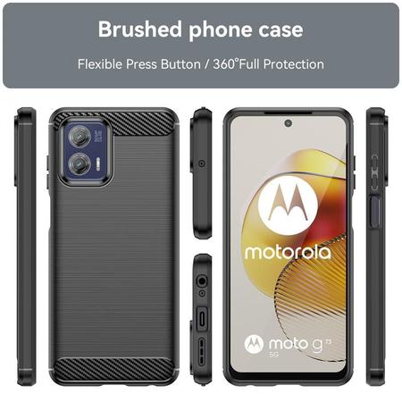 Imagem de Capa Capinha Case Fiber Anti Impacto Para Motorola Moto G73
