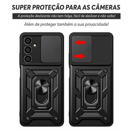Imagem de Capa Capinha Case para Samsung Galaxy A05S  - Protetora Resistente Anti Impacto Queda Armadura Militar