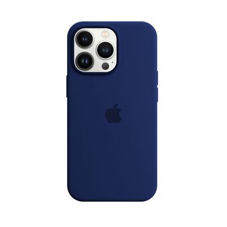 Capa Case iPhone 14 PRO MAX Aveludada Premium Fechada Embaixo Silicone  Macio
