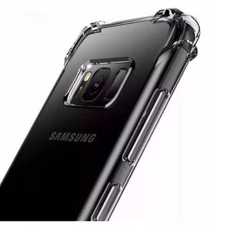 Imagem de Capa Capinha Case Silicone Transparente Antichoque Samsung S8 G950