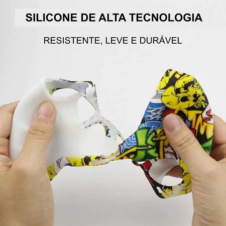 Capa Silicone Proteção Playstation5 Sony Controle Ps5 na