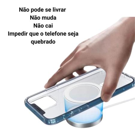 Imagem de Capa Capinha com Magsafe Compatível iphone 11 Carga por indução