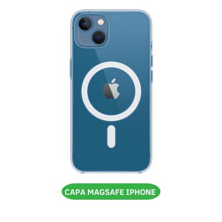 Imagem de Capa Capinha com Magsafe Compatível iphone 13 Carga por indução