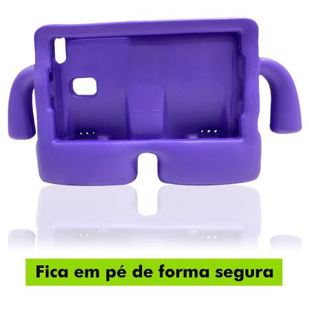 Imagem de Capa Capinha Galaxy Tab A7 Lite T220 T225 Tela 8.7 Kids Infantil Macia Emborrachada Case Resistente