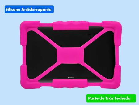 Imagem de Capa Capinha Infantil Para Tablet 9 Polegadas Universal Anti Impacto Aderente + Pelicula de Vidro