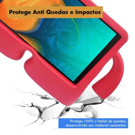 Imagem de Capa Capinha Infantil Tablet TAB A T510 T515 10.1 Polegadas Macia Emborrachada Alta Durabilidade