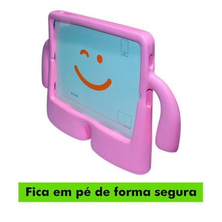 Imagem de Capa Capinha Ipad 4 4ª Geração 2012 A1458 A1459 A1460 Kids Infantil Macia Emborrachada Durável
