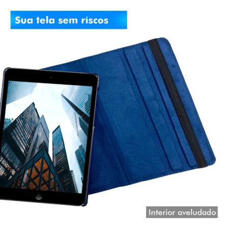 Imagem de Capa Capinha Ipad Air 2 2ª Geração 2014 Tablet 9.7 Polegadas Couro Giratória Reforçada Case Premium