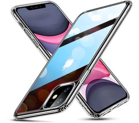 Caixa de vidro preta para iPhone, capa para iPhone 14, 13, 12, 11