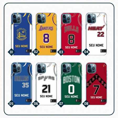 Capa Capinha Para Celular Times de Basquete - Merilin Cases - O seu  Shopping do Celular