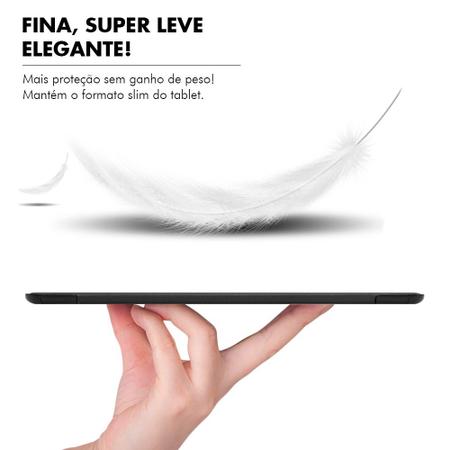 Imagem de Capa Capinha Para Ipad 8 8ª Geração 2020 10.2 Case Smart Suporte Pencil + Pelicula HPrime Premium