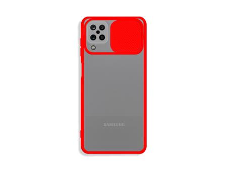 Imagem de Capa Capinha Para Samsung Galaxy A12 Sm-a125m Vermelho