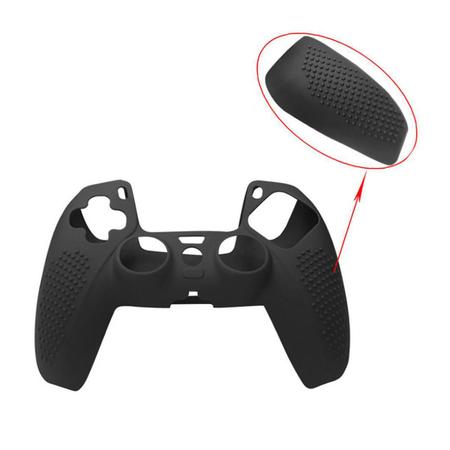 Imagem de Capa Capinha Protetora Controle Ps5 + 2 Grip Case Silicone