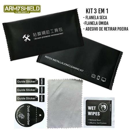 Imagem de Capa Capinha Samsung A23 5G Anti Shock + Película de vidro 3D - Armyshield