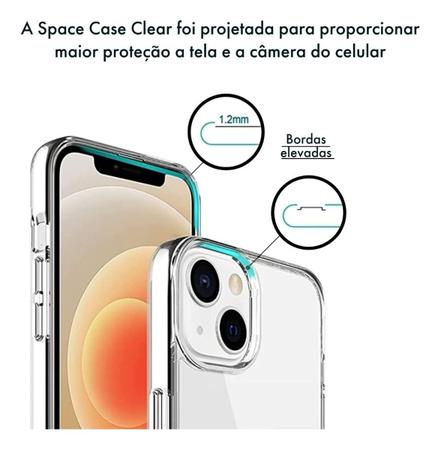 Capa Capinha Case Clear Space Compatível Com iPhone 14 / 14 Plus / 14 Pro / 14  Pro Max - Capinha de Celular - Magazine Luiza