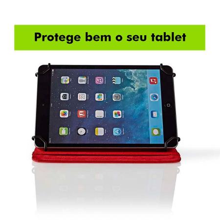 Imagem de Capa Capinha Tablet Philco 7 Ptb7rrg Tela 7 Polegadas Pasta Couro Protetora Resistente Premium