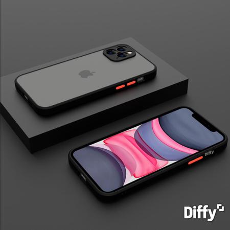 Imagem de Capa Capinha Translúcida Fosca Com Proteção de Câmera para iPhone 11 até 14 Bumper Diffy