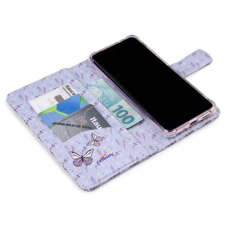 Imagem de Capa Carteira Estampada Borboleta Papilio E190 Para Samsung A13 5G A135