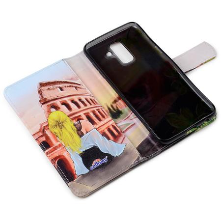 Imagem de Capa carteira estampada roma para moto e7 xt2095