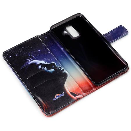 Imagem de Capa carteira estampada space para iphone se 2020 4.7