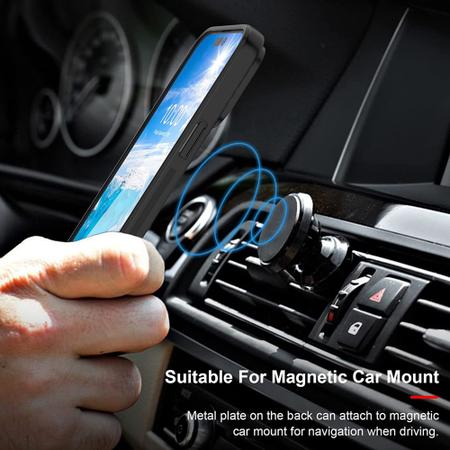 Imagem de Capa Case Apple iPhone 14 Pro Max (tela 6.7) Carbon Clear Com Anel e Stand