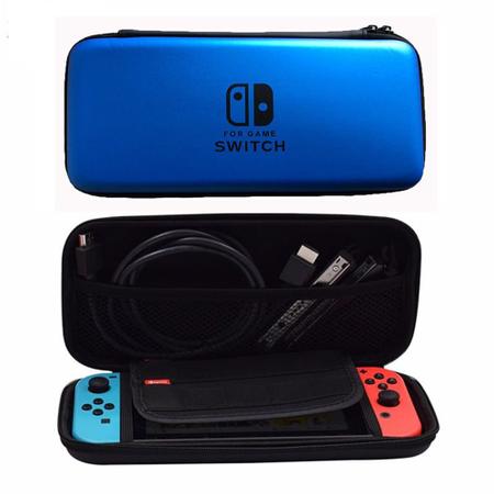 Imagem de Capa Case Bag Rígida Transporte Estojo De Viagem Para Nintendo Switch Console + Película Switch Vidro