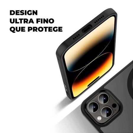 Imagem de Capa case capinha MagSafe para iPhone 15 Plus - Transparente - Gshield