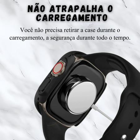 Capa Case Com Vidro Integrado Para Apple Watch Series 9 45mm - STAR CAPAS E  ACESSÓRIOS - Capa e Case para Smartwatch - Magazine Luiza