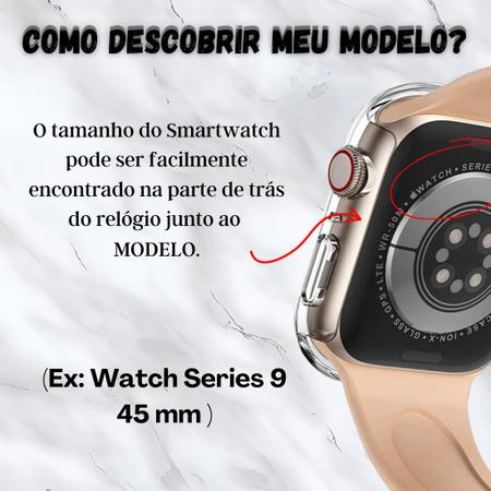 Capa Case Com Vidro Integrado Para Apple Watch Series 9 45mm - STAR CAPAS E  ACESSÓRIOS - Capa e Case para Smartwatch - Magazine Luiza