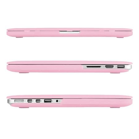 Imagem de Capa Case Compativel com Macbook PRO 15" RETINA A1398 2012 a 2015 - ROSA CRISTAL