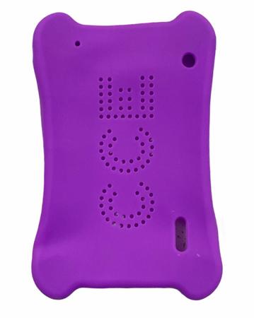 Imagem de Capa Case de Silicone Emborrachada p/ Tablet M7s M7s Lite + Caneta Suporte Touch + Película Vidro