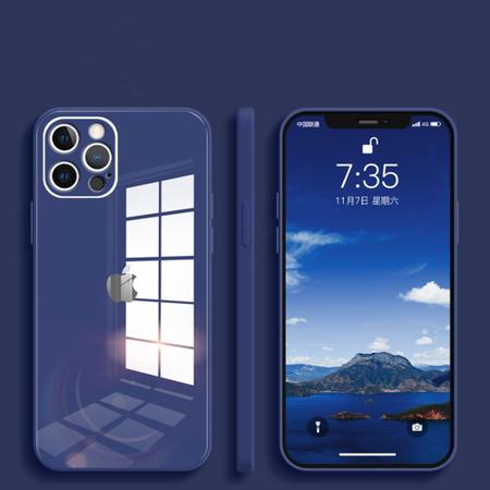 Imagem de Capa Case De Vidro Luxo Compatível com iPhone 11 12 13 14 Plus Pro Max