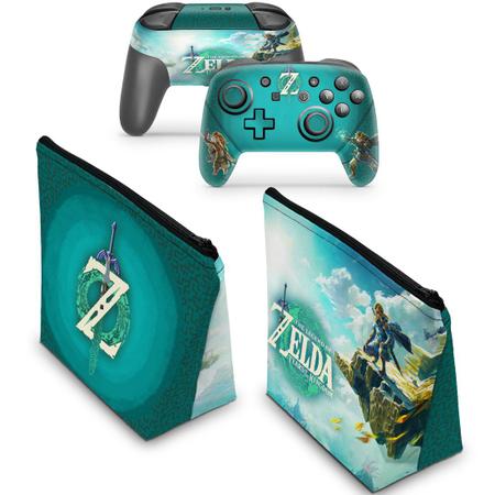 Capa Nintendo Switch Pro Controle Case - Zelda Ocarina Of Time