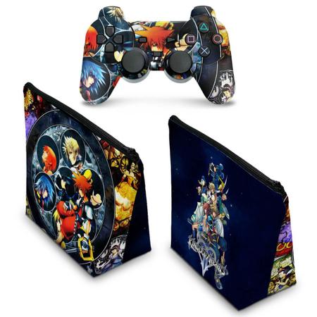 KIT Capa Case e Skin PS2 Controle - Shadow Colossus - Pop Arte Skins