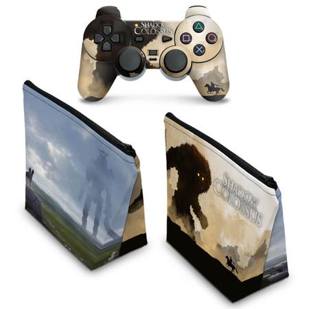 Capa Case e Skin Adesivo Compatível PS2 Controle - Shadow Colossus - Pop  Arte Skins - Outros Games - Magazine Luiza