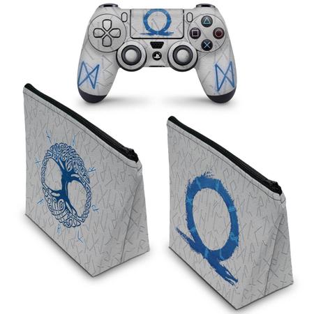 Capa PS5 Controle Case - God of War Ragnarok Edition - Pop Arte Skins