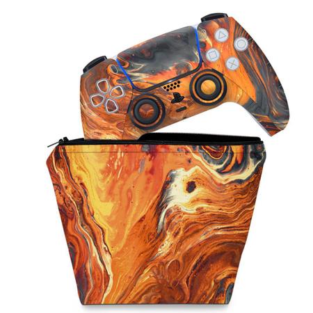 Capa PS5 Controle Case - Brasil - Pop Arte Skins