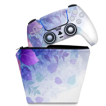 KIT PS5 Capa e Case Controle - Brasil - Pop Arte Skins