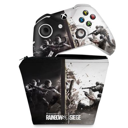 Skin Xbox One Slim X Controle - Branco - Pop Arte Skins