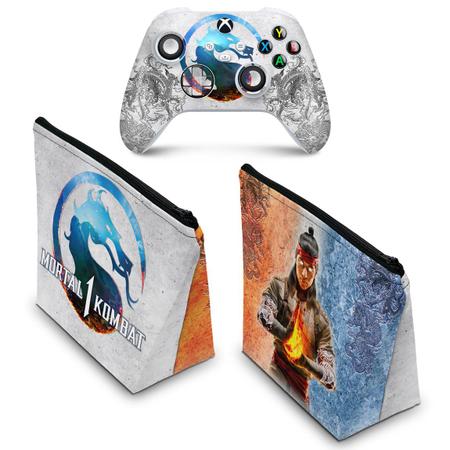 Capa Case e Skin Adesivo Xbox One Slim X Controle - Mortal Kombat X -  Subzero no Shoptime