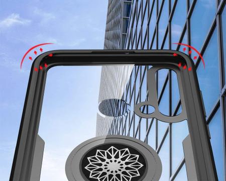 Imagem de Capa Case Huawei P20 Lite/Nova 5i (2019) (Tela 6.4) Carbon Clear Com Stand e Anel