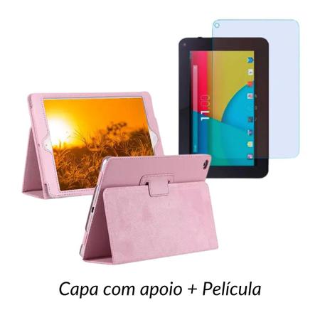 Imagem de Capa Case Infantil Suporte + Película p/Tablet M7 WIFI Nb409 Nb388