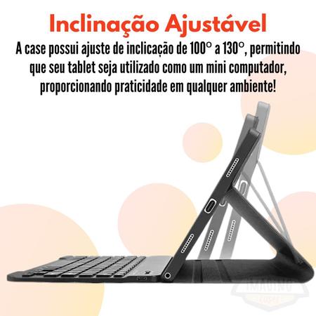 Imagem de Capa Case Magnética Com Teclado Touchpad Para iPad 10th 10.9