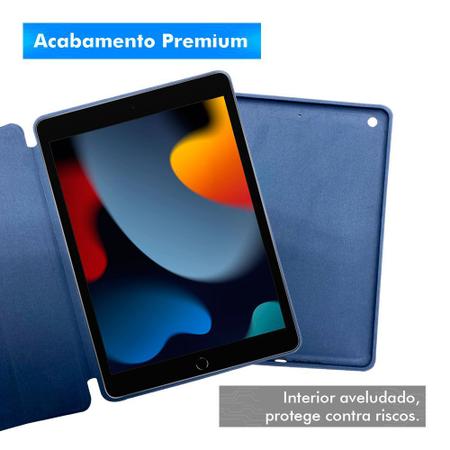 Comprar no Atacado Capa Para Tablet Couro Sintético Giratória Cor Masculina  iPad 4 Geração 10.9 - VIVO NA 25