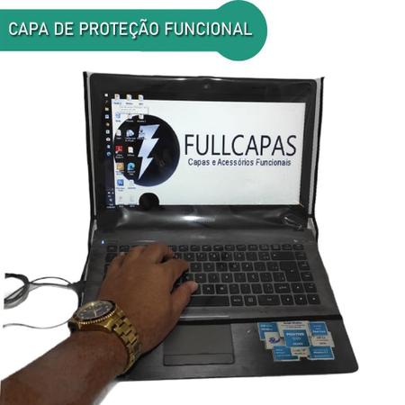 Imagem de Capa Case Para Notebook Asus Tela 15,6 com Protetor de Teclado Antipoeira Impermeável