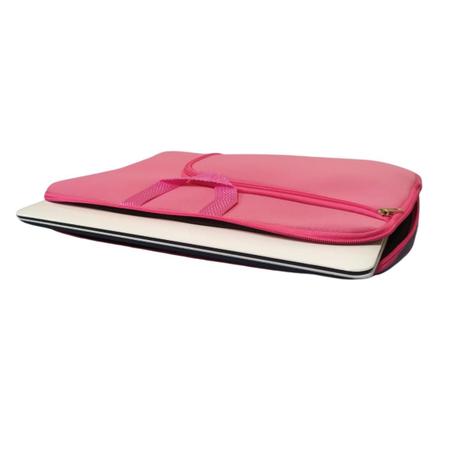 Imagem de Capa Case Pasta Notebook Com Bolso 17 Rosa Universal