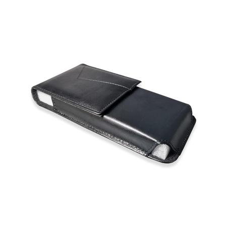 Imagem de Capa Case Porta Celular Smartphone Com Clip De Cinto Em Pé 17,5cm X 8,5cm (tela 6.5)