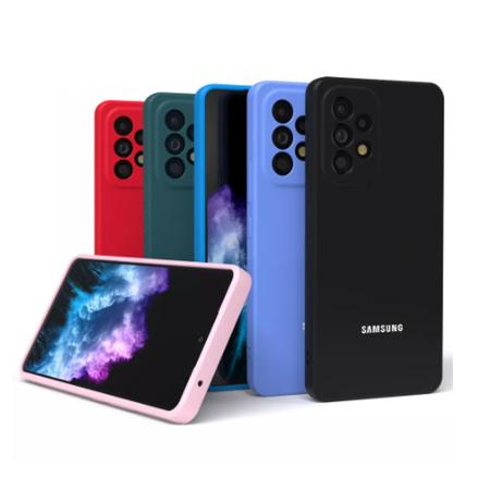 Imagem de Capa Case Samsung Galaxy A53 5G (2022) (Tela 6.5) Silicone (Aveludado) (Microfibra)